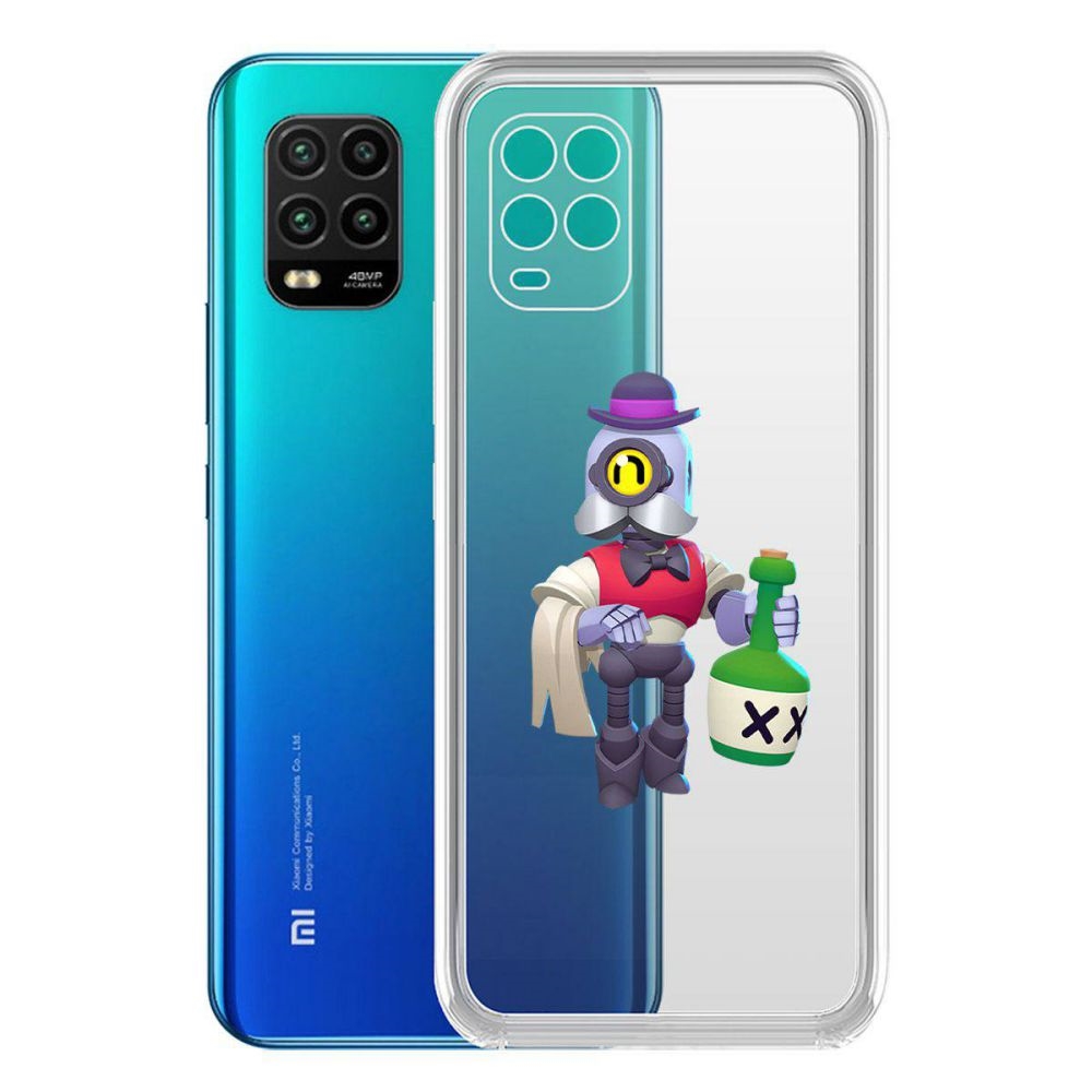 

Чехол-накладка Brawl Stars-Барли для Xiaomi Mi 10 Lite