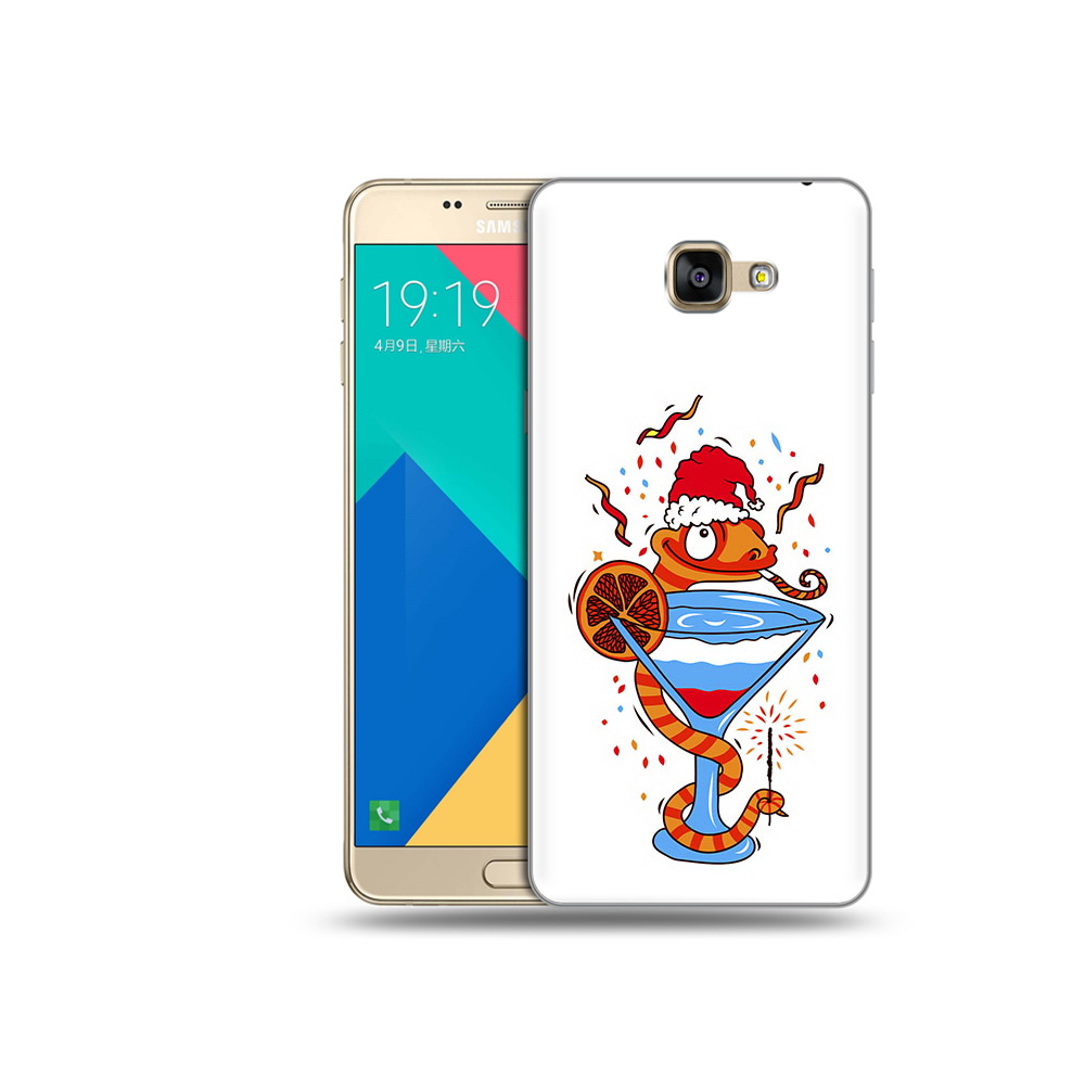

Чехол MyPads Tocco для Samsung Galaxy A9 змейка (PT25200.562.364), Прозрачный, Tocco