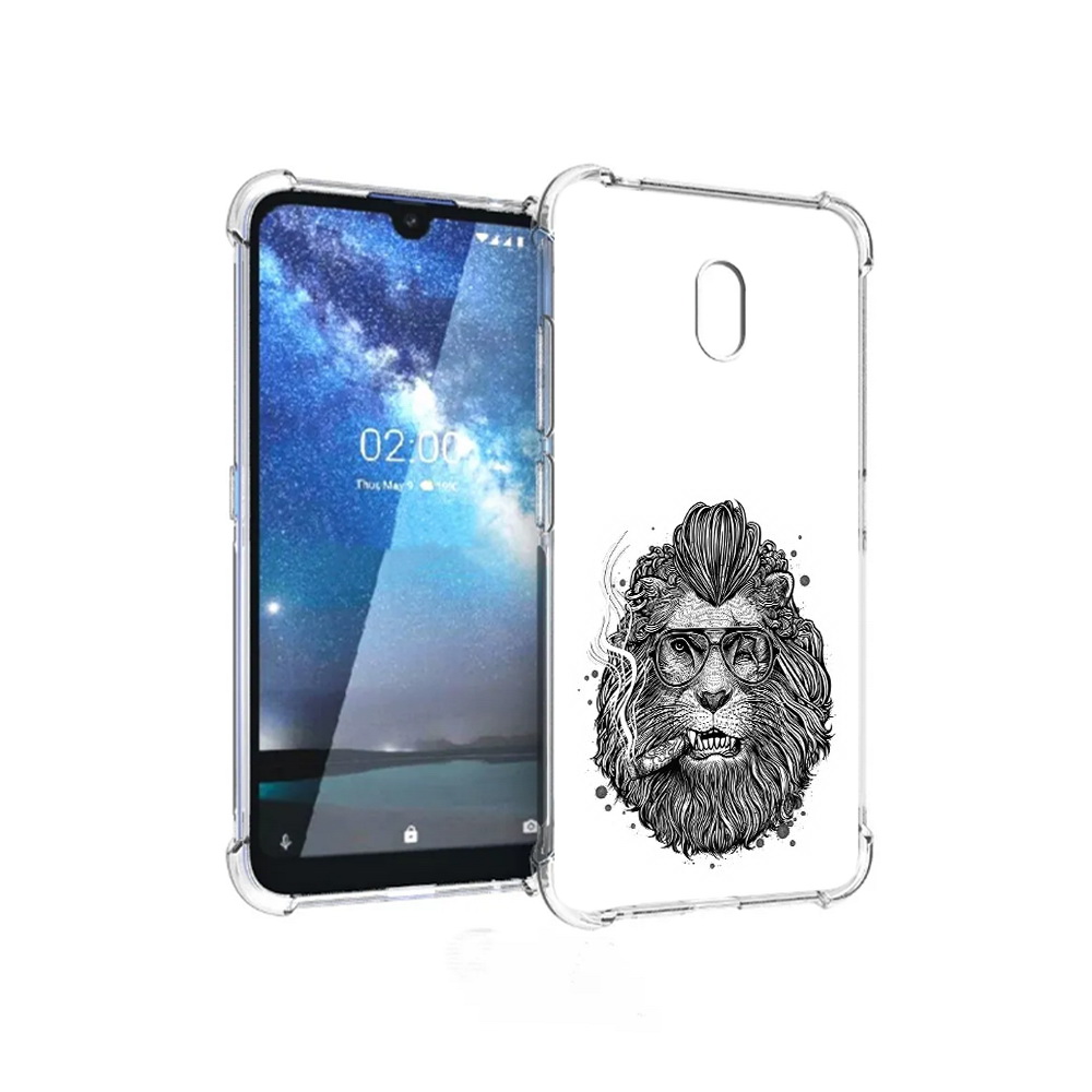 

Чехол MyPads Tocco для ZTE Blade L8 курящий лев (PT136677.443.432), Прозрачный, Tocco