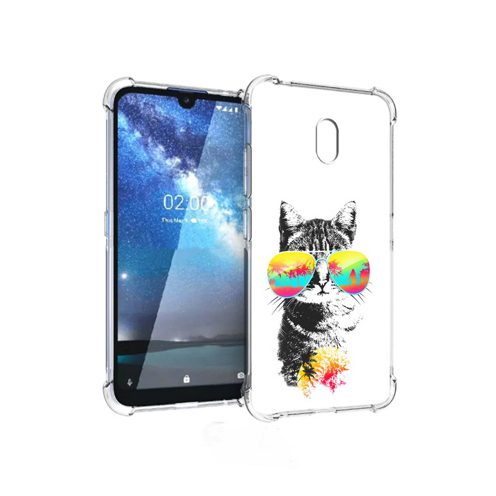 

Чехол MyPads Tocco для ZTE Blade L8 крутой кот (PT136677.443.425), Прозрачный, Tocco