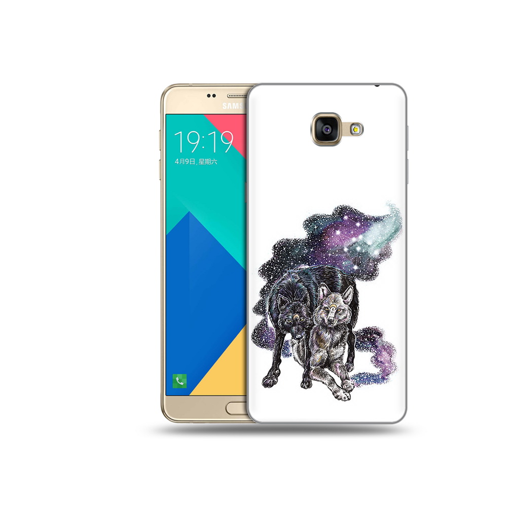 

Чехол MyPads Tocco для Samsung Galaxy A9 звездные волки (PT25200.562.352), Прозрачный, Tocco
