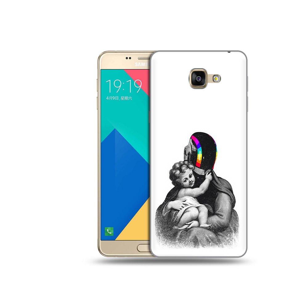 

Чехол MyPads Tocco для Samsung Galaxy A9 защитник в шлеме (PT25200.562.350), Прозрачный, Tocco