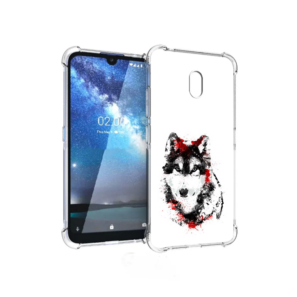 

Чехол MyPads Tocco для ZTE Blade L8 кровавый волк (PT136677.443.416), Прозрачный, Tocco