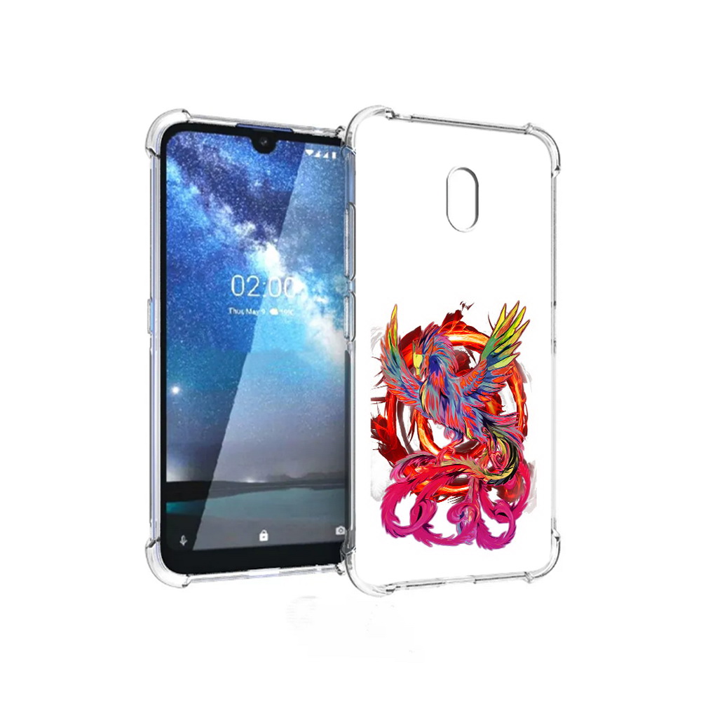 

Чехол MyPads Tocco для ZTE Blade L8 красочный феникс (PT136677.443.414), Прозрачный, Tocco