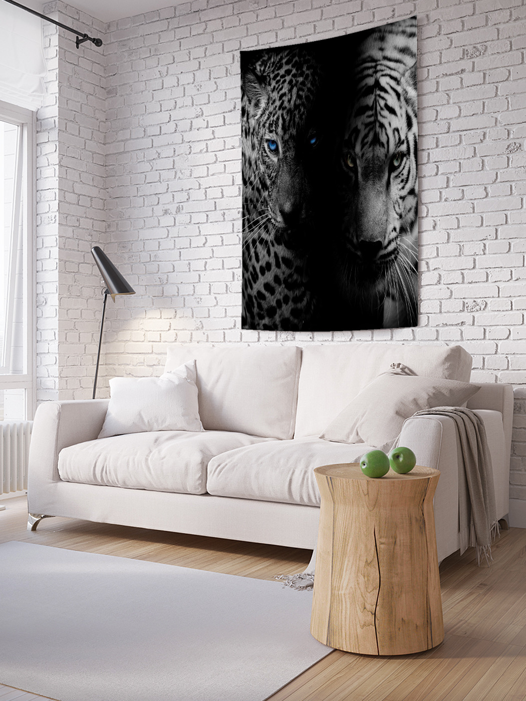 

Вертикальное фотопанно на стену JoyArty Хищники 100x150 см, Хищники
