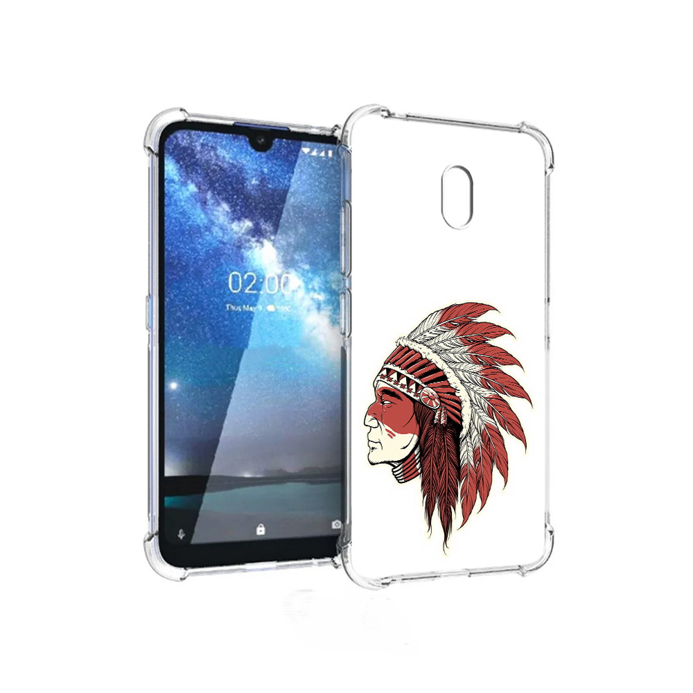 

Чехол MyPads Tocco для ZTE Blade L8 красный индеец (PT136677.443.411), Прозрачный, Tocco