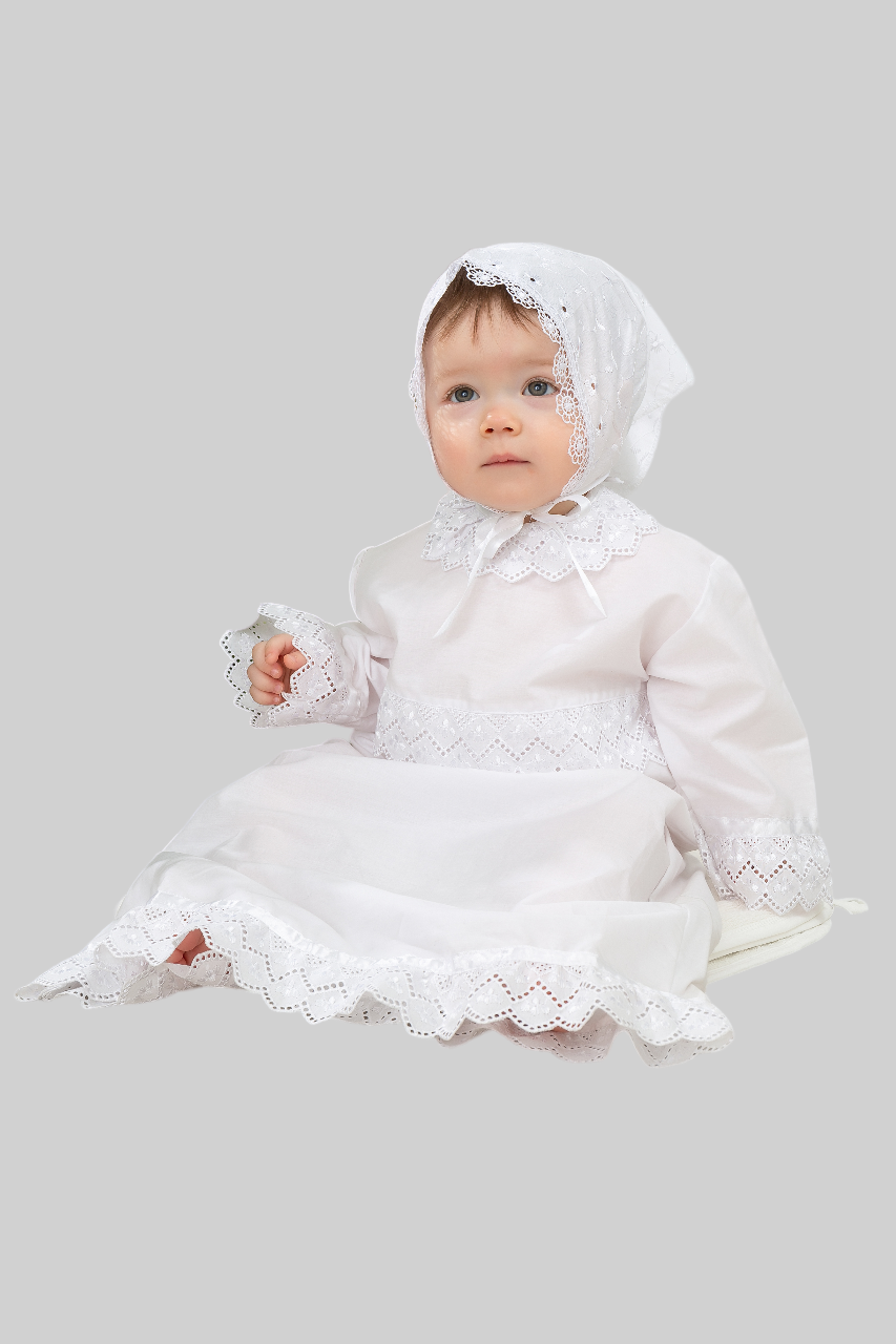 Комплект одежды для девочек Осьминожка К6 белый р.74