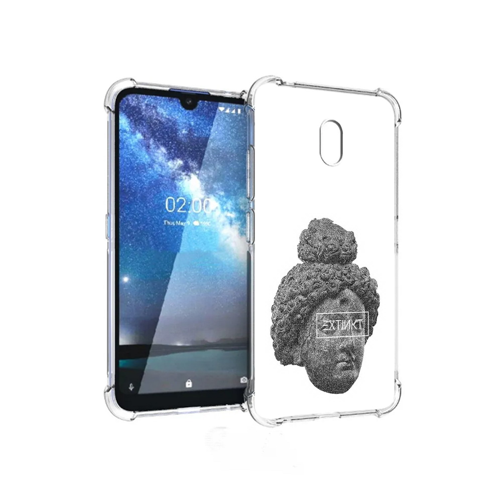 Чехол MyPads Tocco для ZTE Blade L8 каменное лицо девушки (PT136677.443.383)