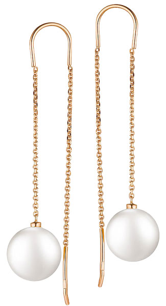 

Серьги из красного золота с жемчугом Contessa 21802370-g, 21802370-g
