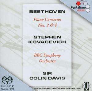 BEETHOVEN - Piano Concertos Nr. 2 and 4. / Stephen Kovacevich