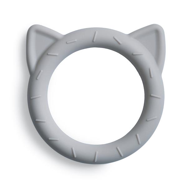 

Силиконовый прорезыватель MUSHIE Cat Stone Серый 2560264