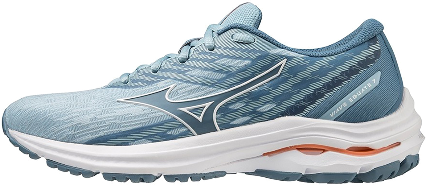 

Кроссовки женские Mizuno Wave Equate 7 (W) голубые 5 UK, Голубой, Wave Equate 7 (W)