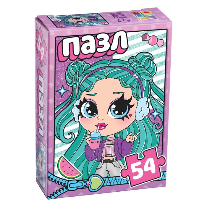 

Пазл детский «Кристи», 54 элемента, Пазлы 54 элемента Puzzle Time