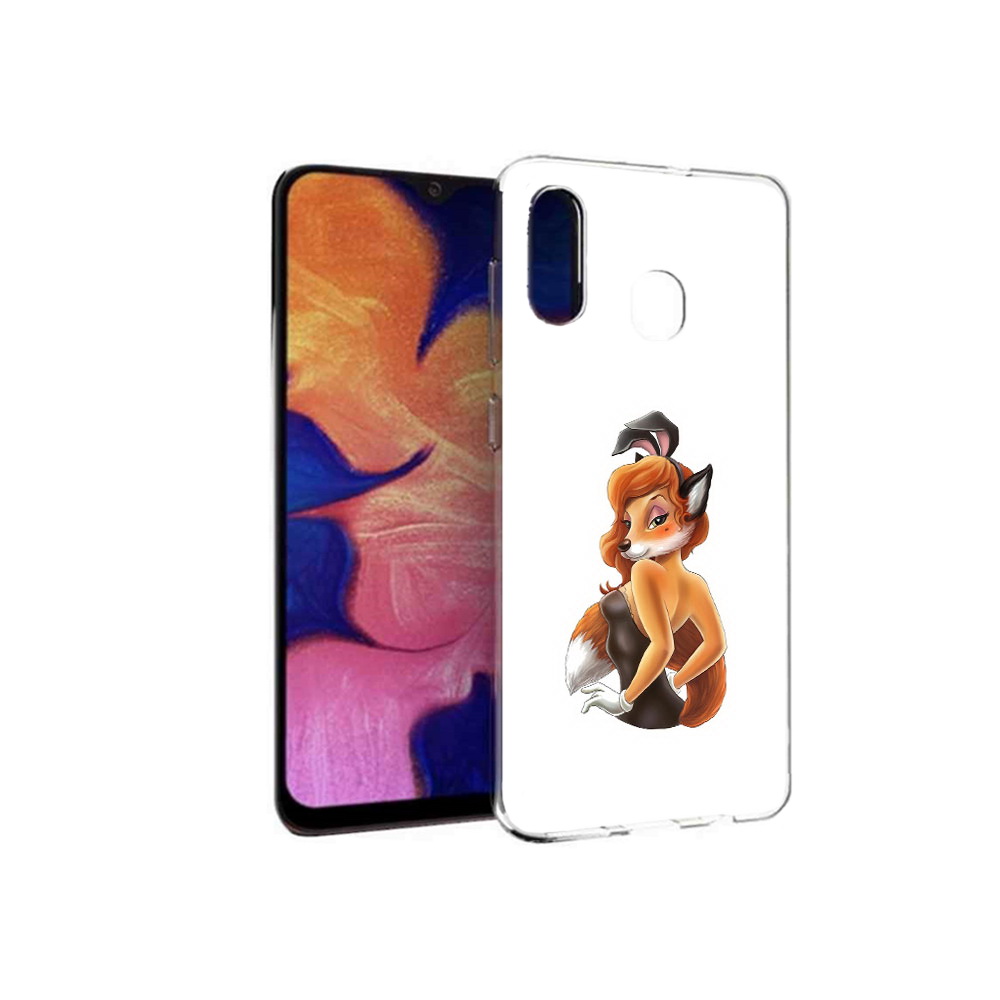 

Чехол MyPads Tocco для Samsung Galaxy A30 баронесса (PT126700.499.227), Прозрачный, Tocco