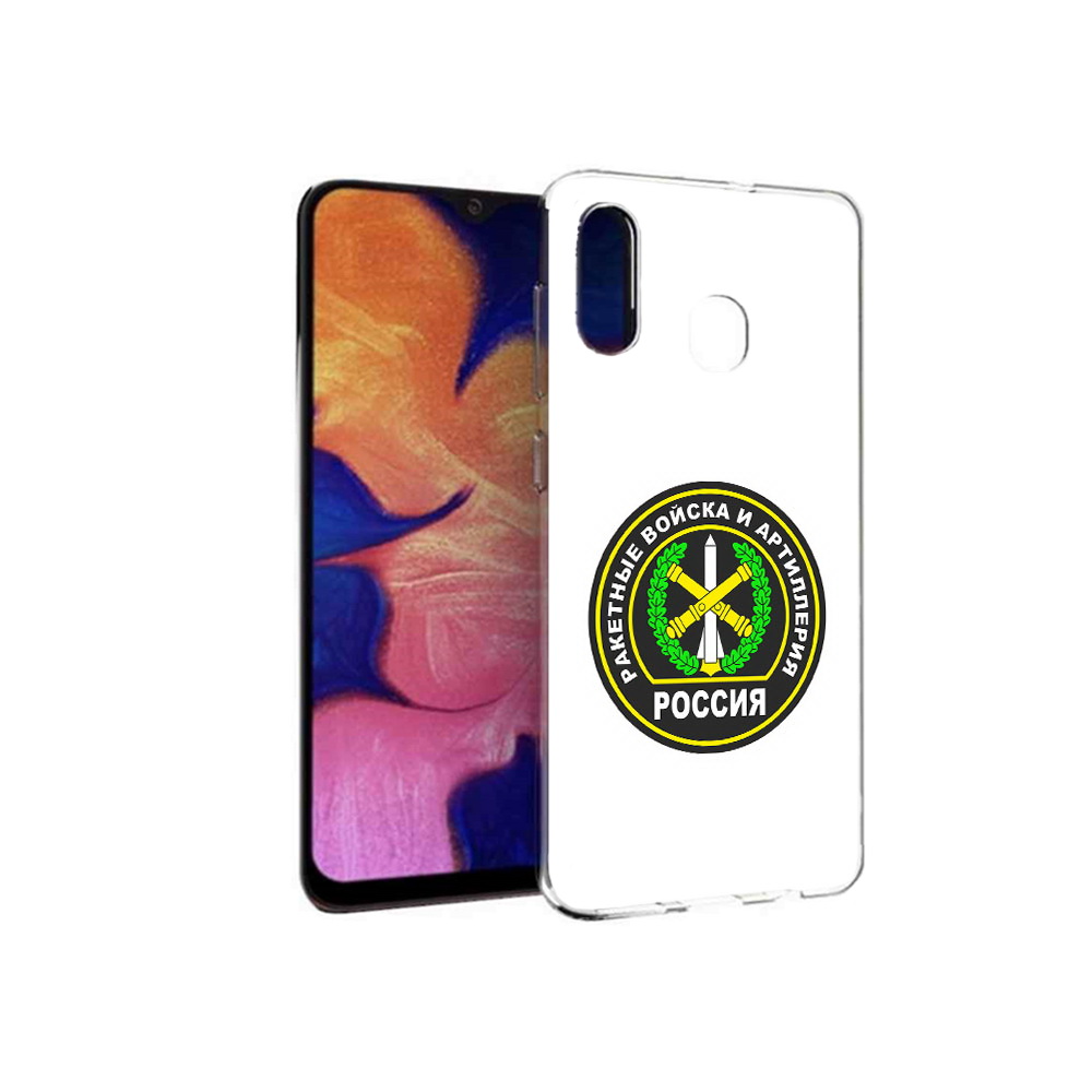 

Чехол MyPads Tocco для Samsung Galaxy A30 артиллерия (PT126700.499.225), Прозрачный, Tocco