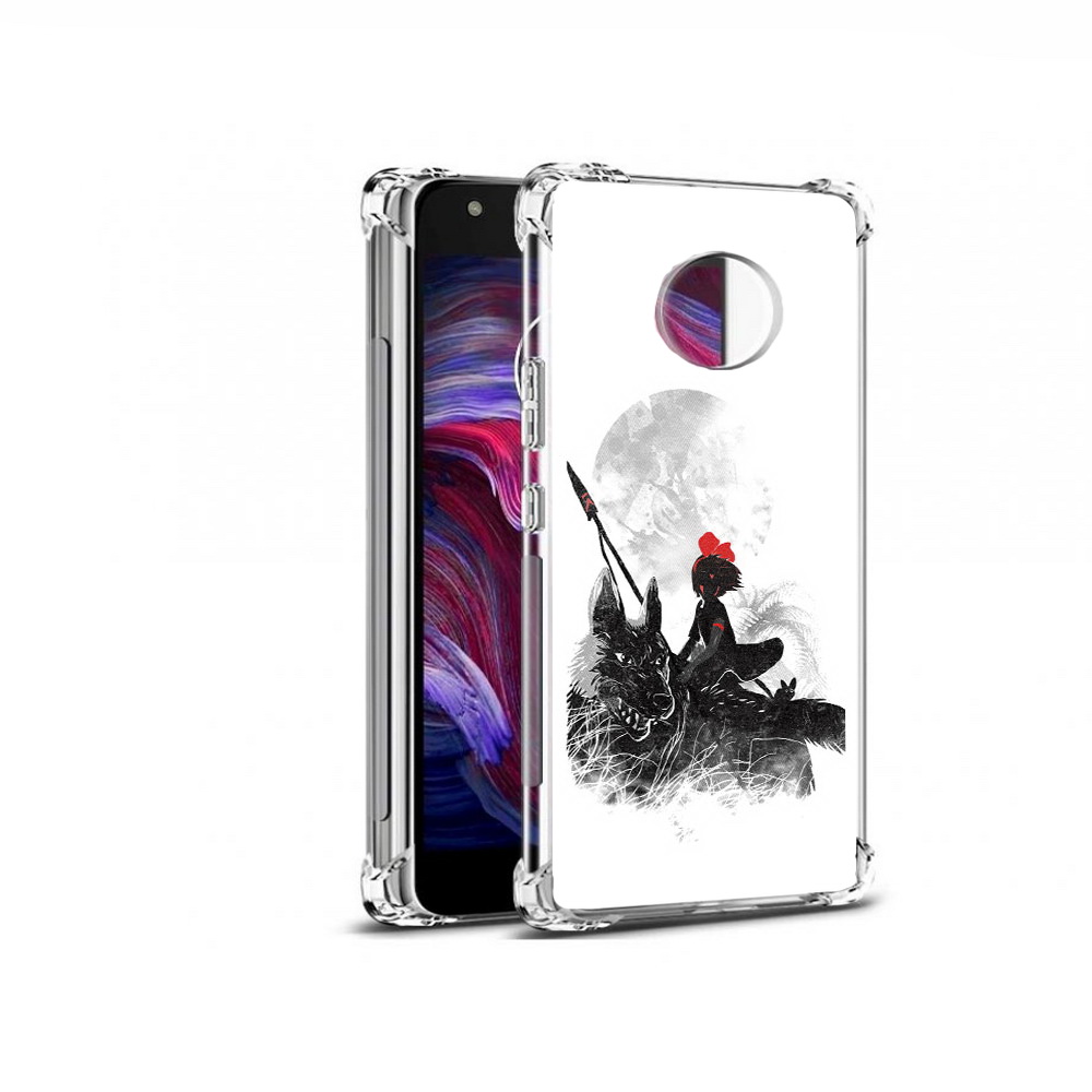 

Чехол MyPads Tocco для Motorola Moto X4 мононоке (PT96319.371.481), Прозрачный, Tocco