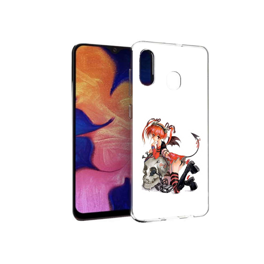 

Чехол MyPads Tocco для Samsung Galaxy A30 аниме (PT126700.499.221), Прозрачный, Tocco