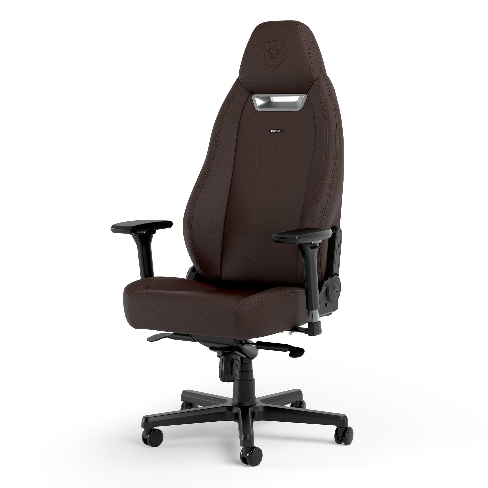 фото Игровое кресло noblechairs legend java edition (гибридная кожа) кофейное