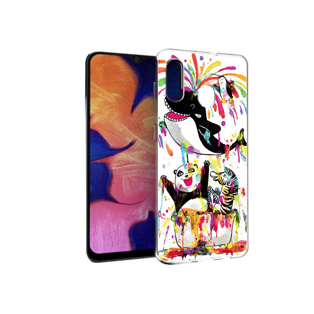 

Чехол MyPads Tocco для Samsung Galaxy A30 Хиппи кит (PT126700.499.191), Прозрачный, Tocco