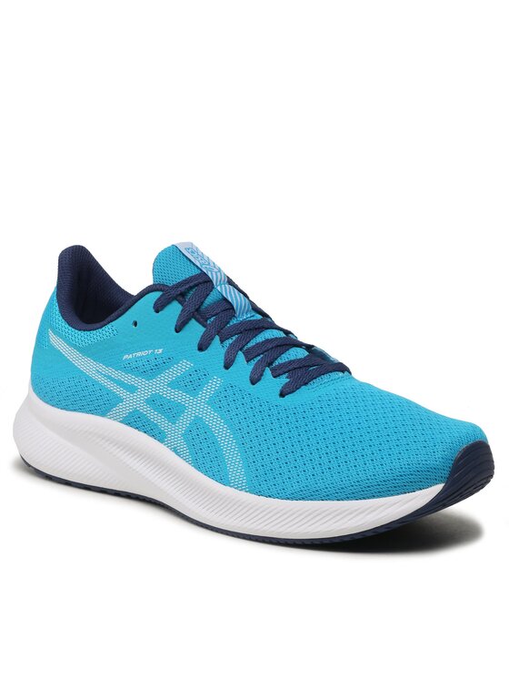 

Кроссовки мужские Asics Patriot 13 1011B485 синие 42 EU, Синий, Patriot 13 1011B485