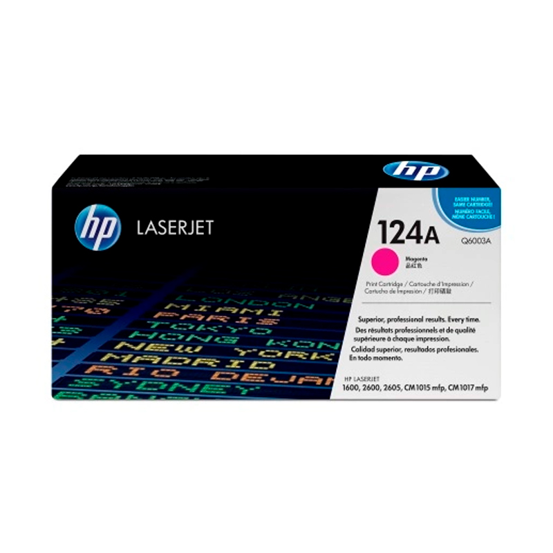 

Картридж для лазерного принтера HP Q6003A (Q6003A) пурпурный, оригинальный, Q6003A