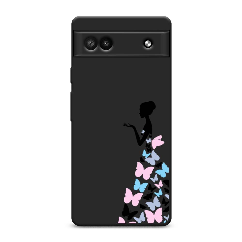 

Чехол Awog 271152-1 для Google Pixel 6A "Платье из бабочек", Белый;розовый, 271152-1