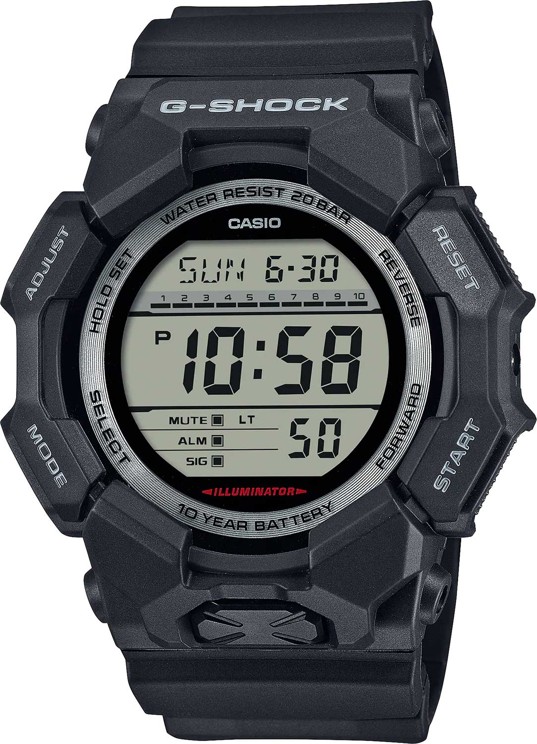 

Наручные часы мужские Casio GD-010-1, GD-010-1