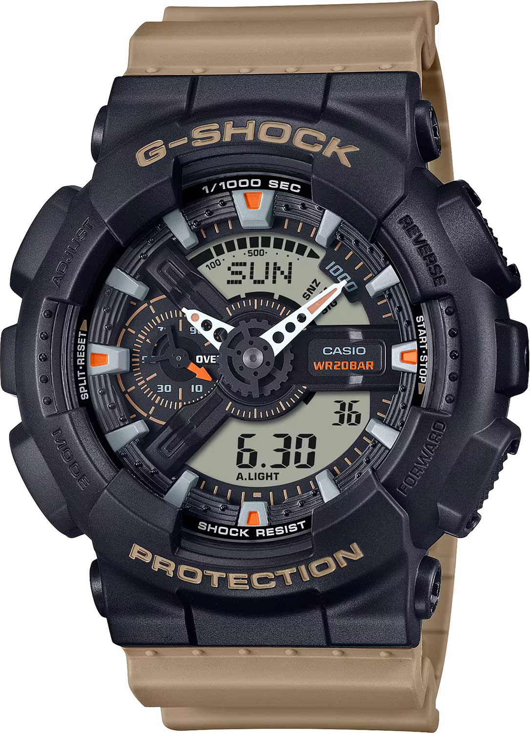 

Наручные часы мужские Casio GA-110TU-1A5, GA-110TU-1A5