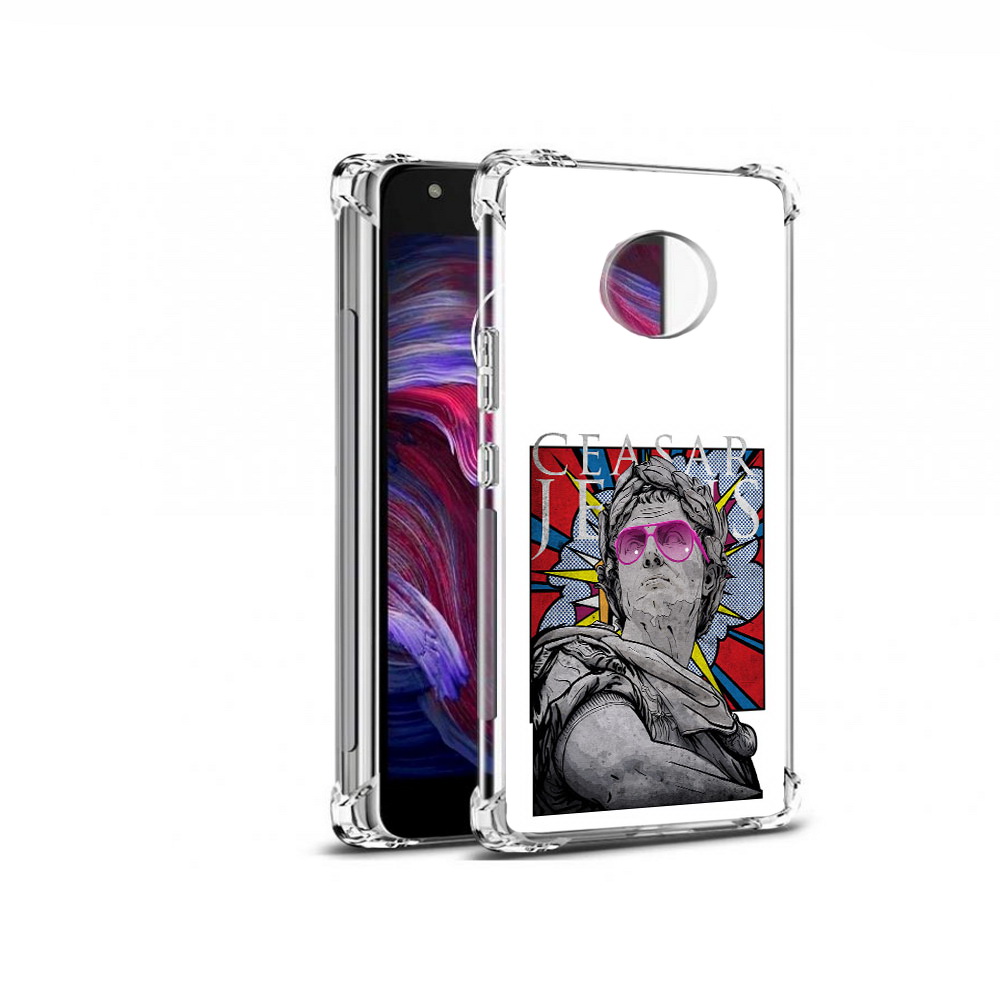 

Чехол MyPads Tocco для Motorola Moto X4 крутая статуя свободы (PT96319.371.423), Прозрачный, Tocco