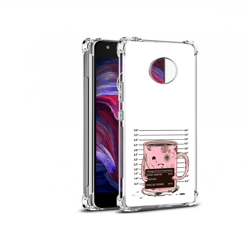 

Чехол MyPads Tocco для Motorola Moto X4 кружка (PT96319.371.420), Прозрачный, Tocco