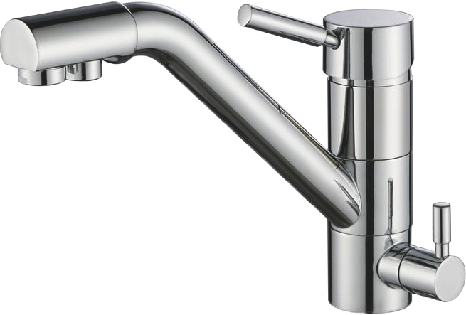 

Смеситель для кухни Domaci Равенна EC 3008 хром, Серебристый, Равенна EC 3008 хром