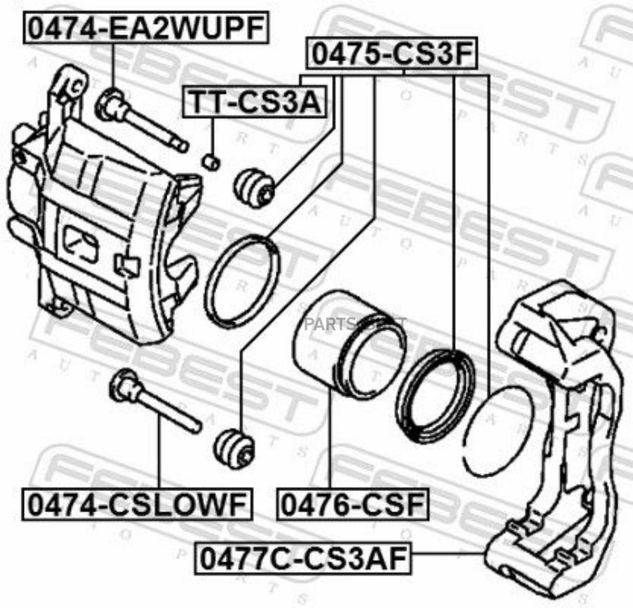 

FEBEST 0474-EA2WUPF