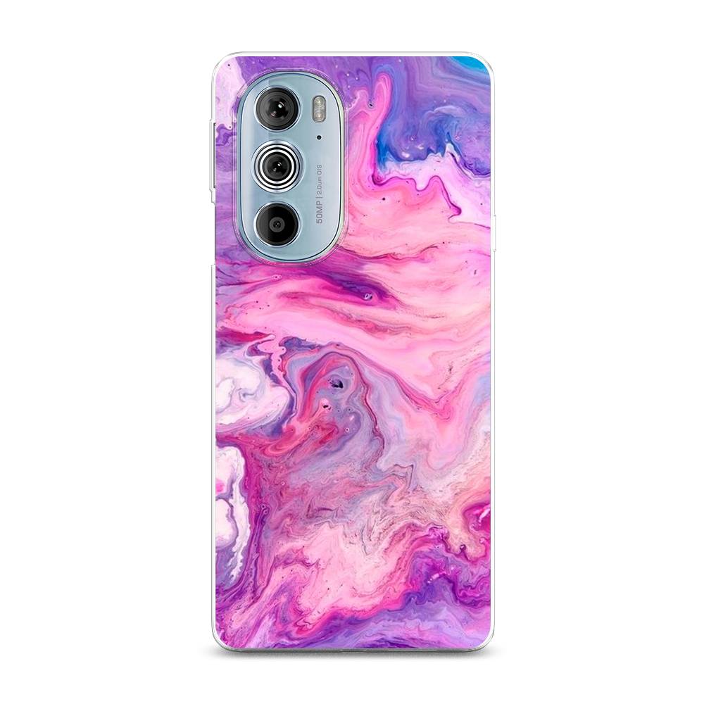 

Чехол на Motorola Edge 30 Pro "Нежно-розовая абстракция", Розовый, 243350-3