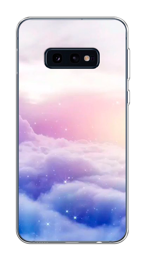 

Чехол на Samsung Galaxy S10E "Небеса", Голубой;белый;розовый, 27250-2