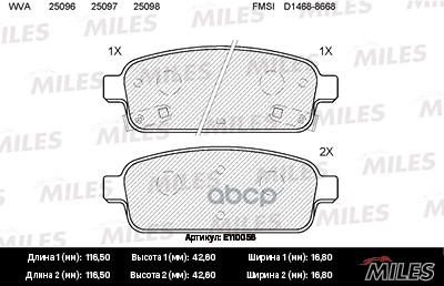 

Колодки Тормозные Задние (Без Датчика) (Смесь Semi-Metallic) (Chevrolet Cruze (J30_), Orla