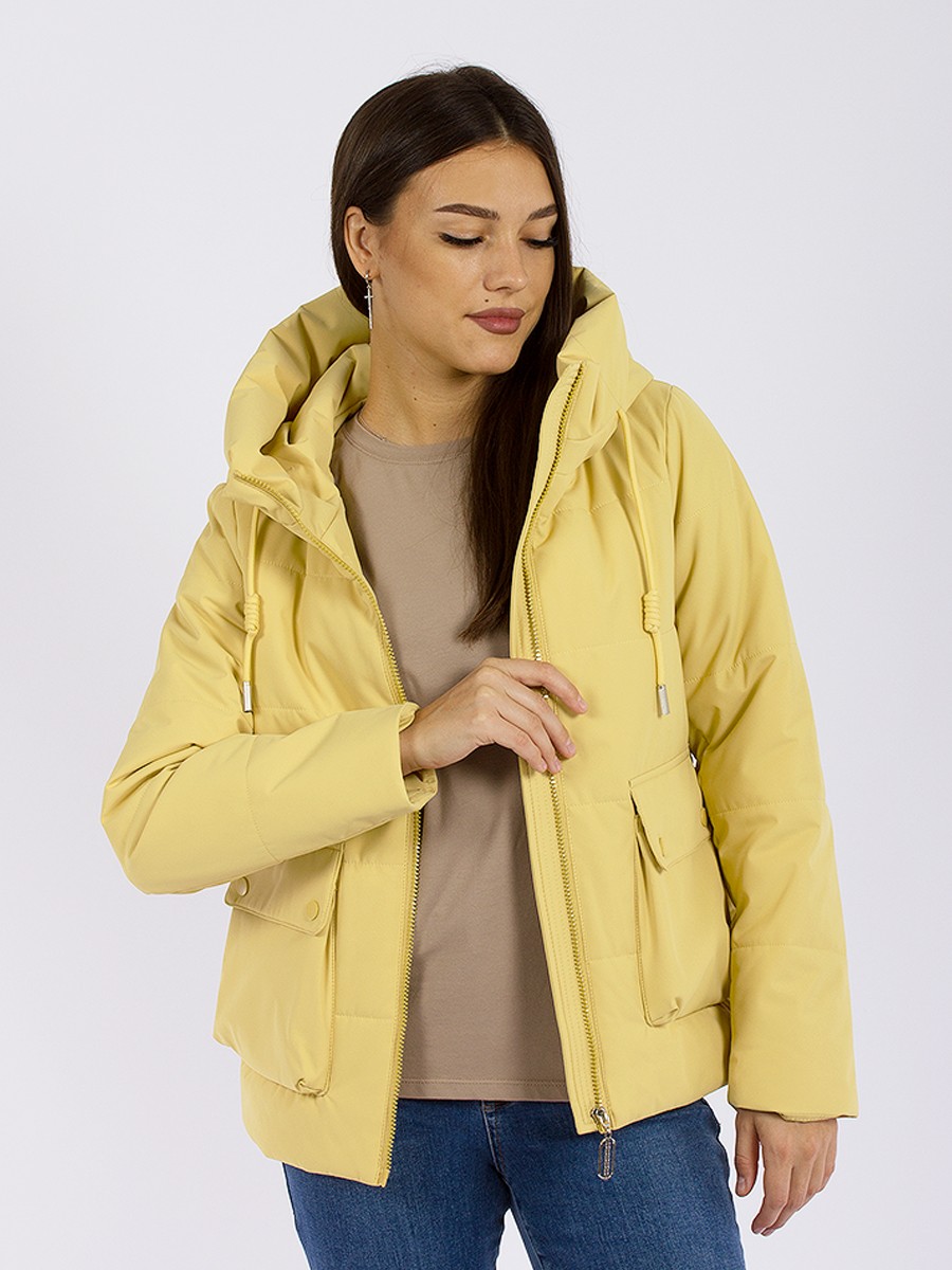 Куртка женская GEVITO GD57001104 желтая XL
