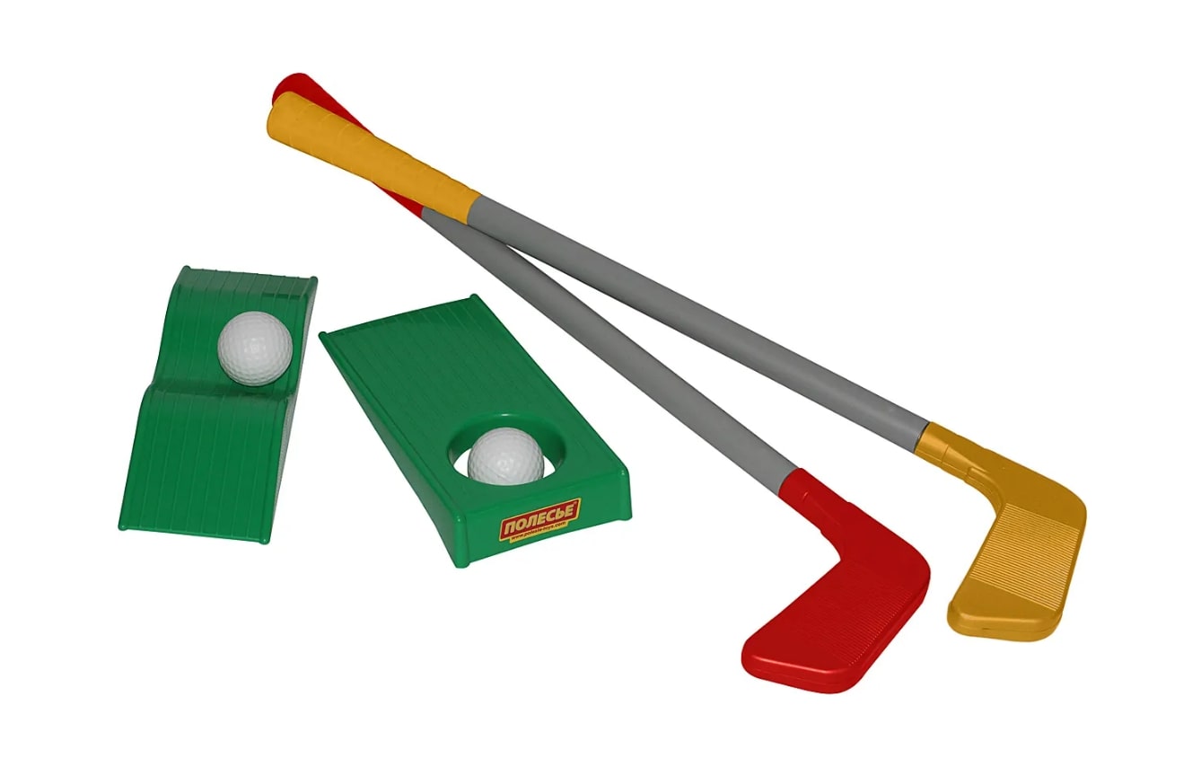 фото Игровой набор гольф полесье 6 предметов