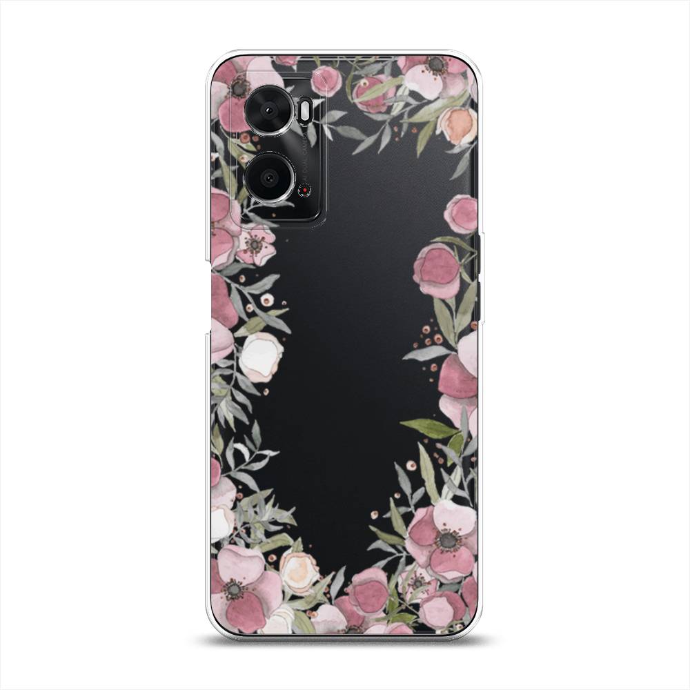 

Чехол Awog на Oppo A36 "Розовая цветочная рамка", Разноцветный, 259950-8