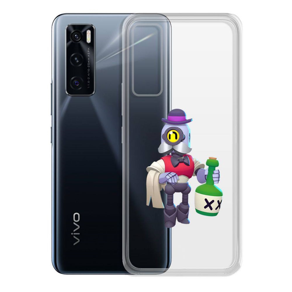 

Чехол-накладка Brawl Stars-Барли для Vivo V20 SE