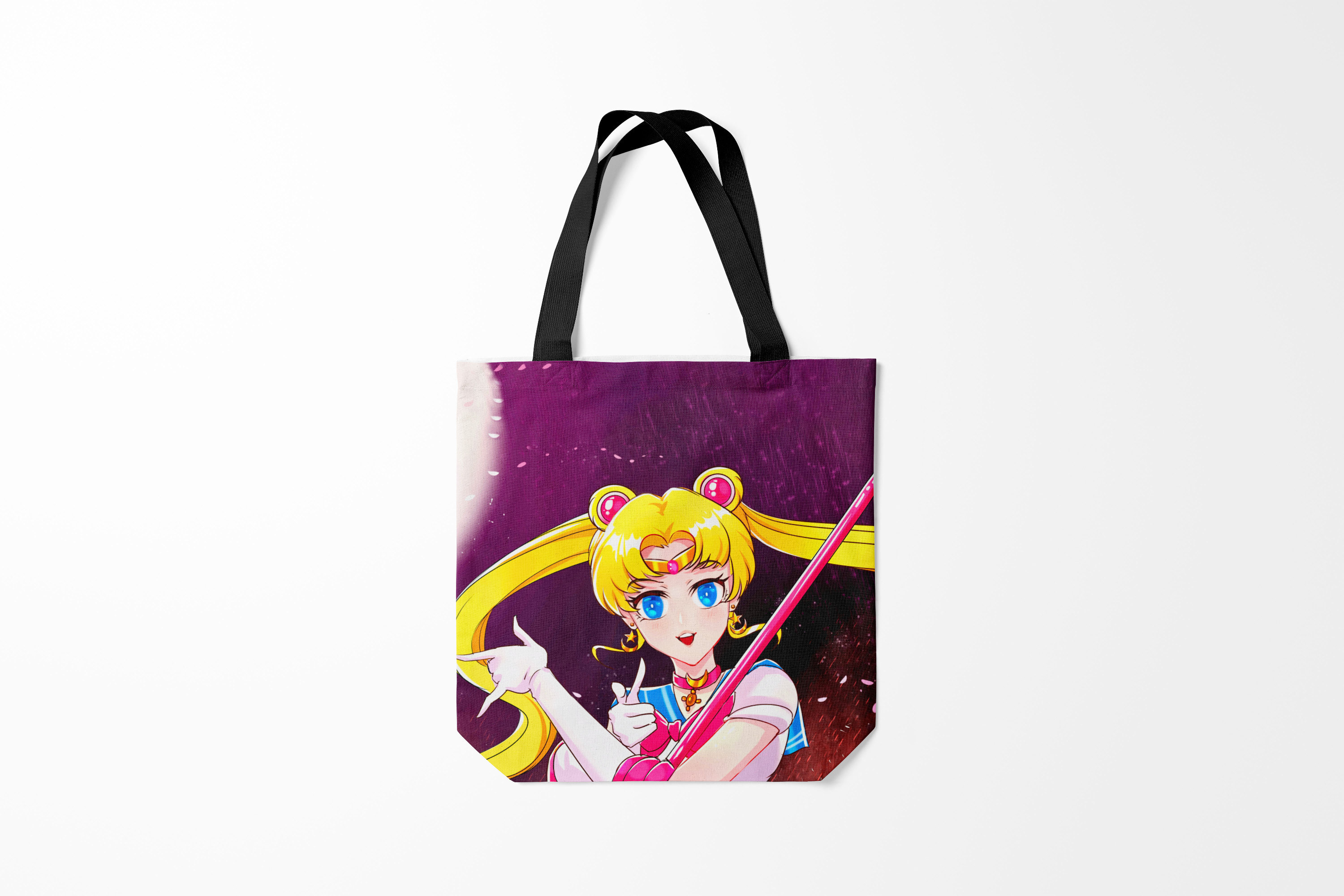 

Сумка шoппер унисекс Burnettie Sailor Moon, фиолетовый, Sailor Moon