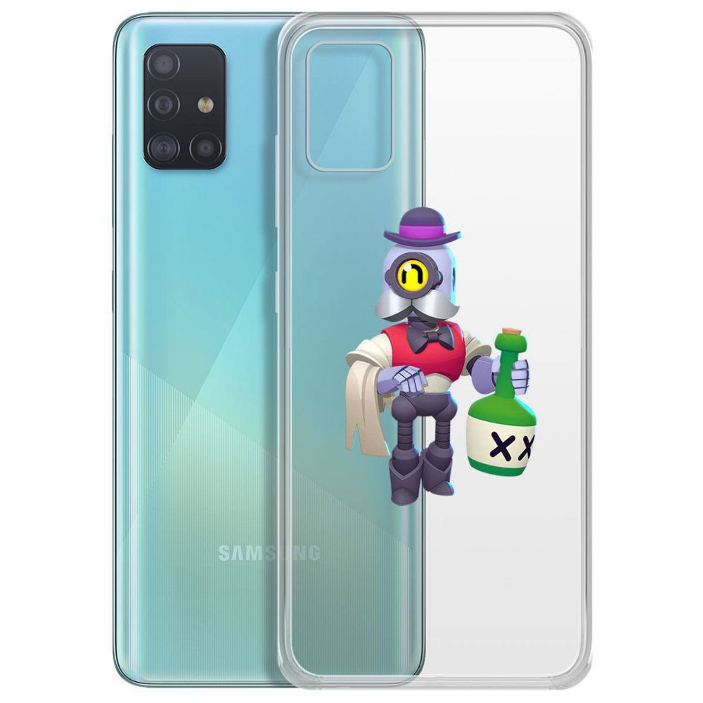 

Чехол-накладка Brawl Stars-Барли для Samsung Galaxy A51 (A515)