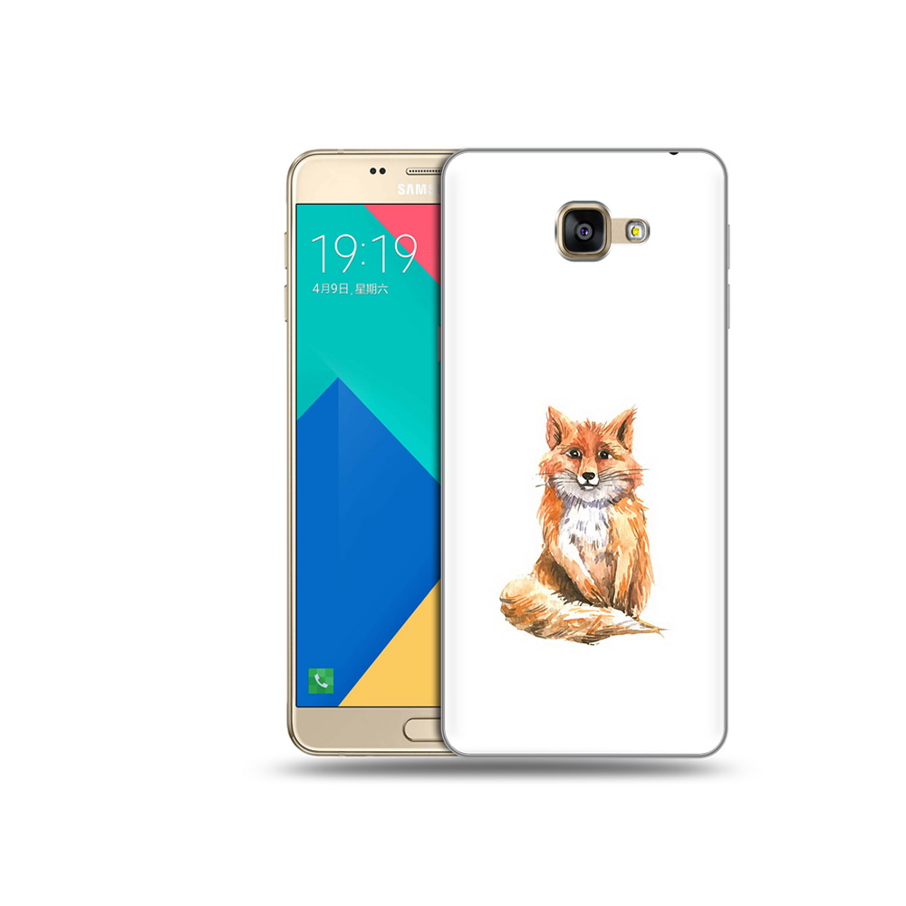 

Чехол MyPads Tocco для Samsung Galaxy A9 детская лиса (PT25200.562.320), Прозрачный, Tocco