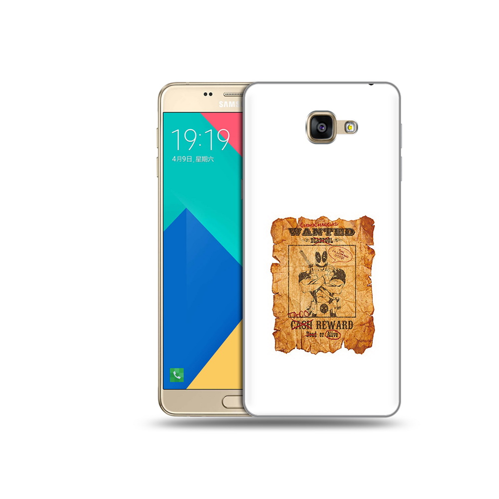 

Чехол MyPads Tocco для Samsung Galaxy A9 дедпул (PT25200.562.317), Прозрачный, Tocco