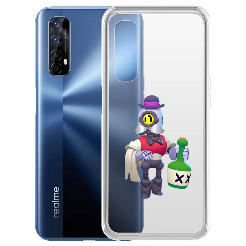 

Чехол-накладка Brawl Stars-Барли для Realme 7
