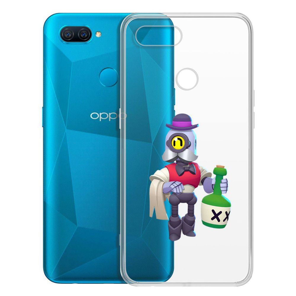 

Чехол-накладка Brawl Stars-Барли для Oppo A12/A11k/A7/A5s