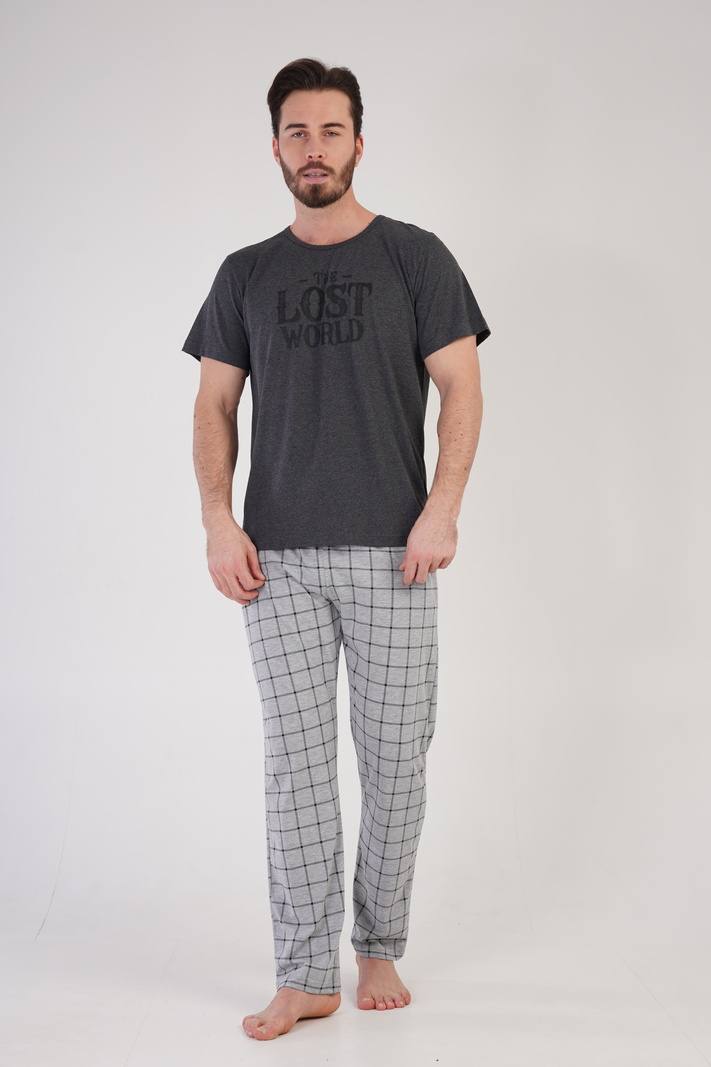 

Комплект домашний мужской VIENETTA 211074 серый XL, 211074