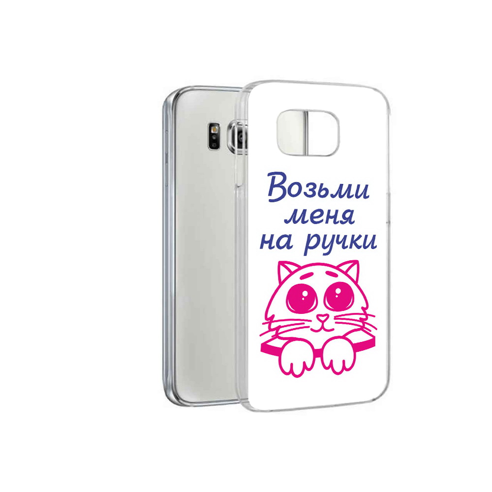 Чехол MyPads Tocco для Samsung Galaxy S6 мяу (PT12300.506.491)