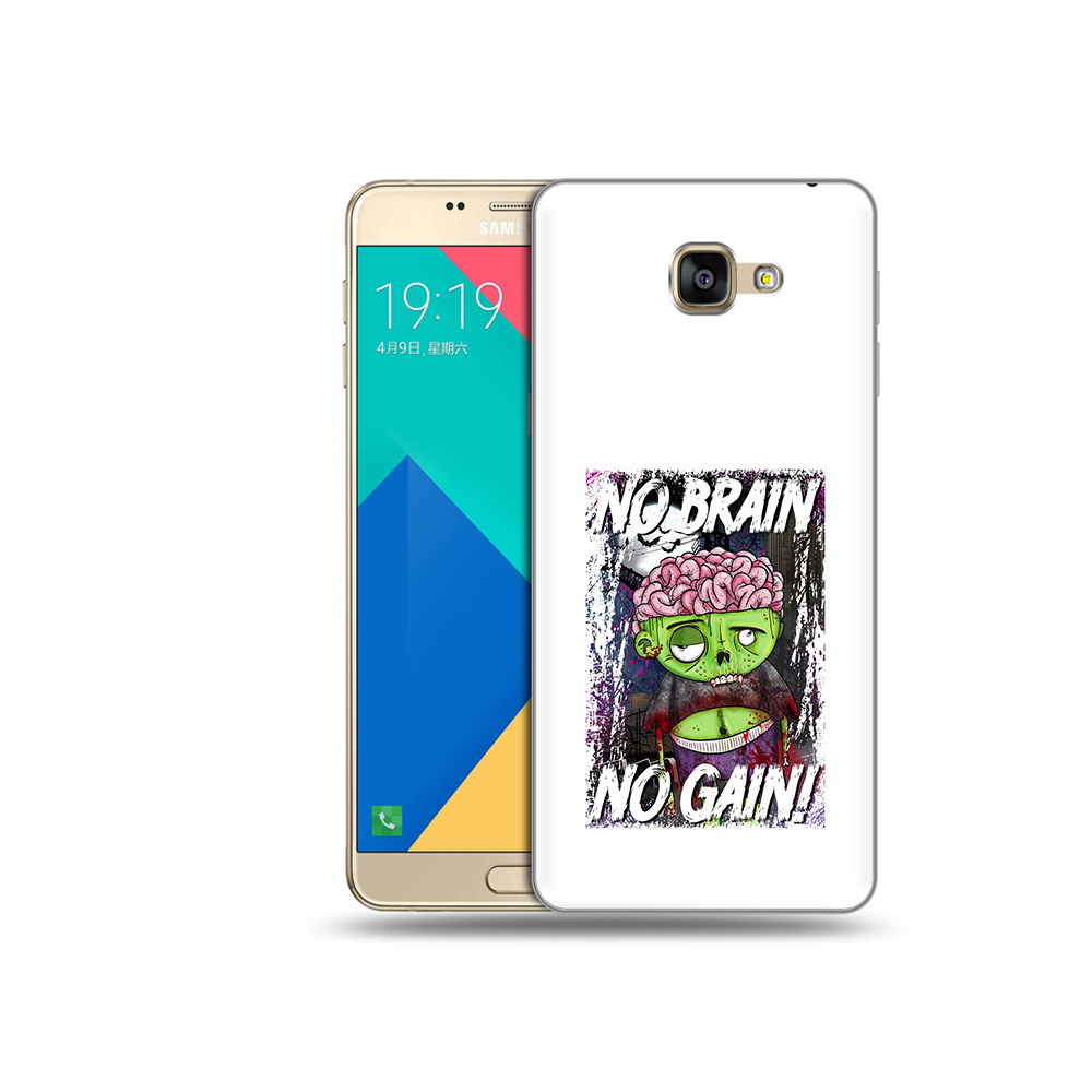 

Чехол MyPads Tocco для Samsung Galaxy A9 глупый зомби (PT25200.562.289), Прозрачный, Tocco