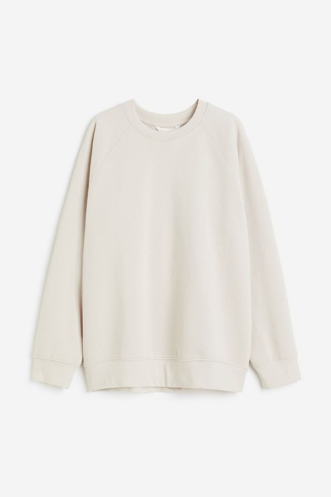 

Свитшот женский H&M 0889828 бежевый 2XL, 0889828