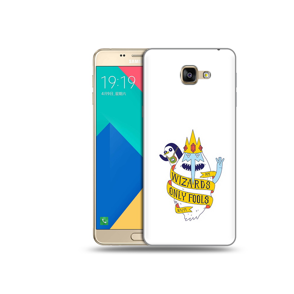 

Чехол MyPads Tocco для Samsung Galaxy A9 время приключений снежный король, Прозрачный, Tocco